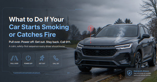 What to Do If Your Car Starts Smoking or Catches Fire