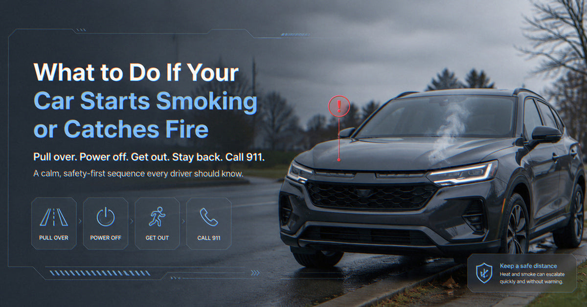 What to Do If Your Car Starts Smoking or Catches Fire