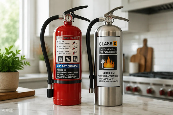 ABC vs. Class K: Choosing the Right Extinguisher