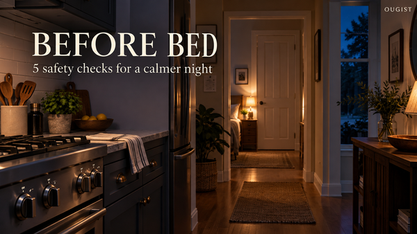Before Bed, Check These 5 Things: A Nighttime Fire-Safety Routine