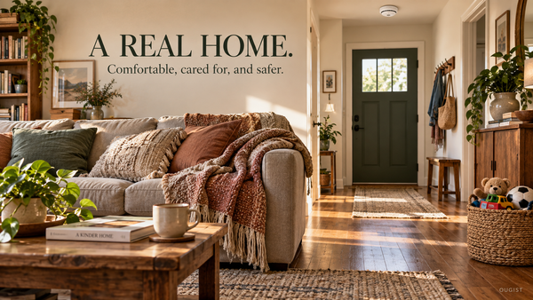 A Real Home Can Be Comfortable, Lived-In and Safer