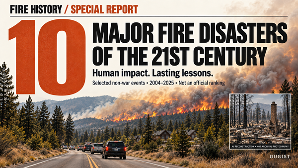 10 Major Fire Disasters of the 21st Century: Causes, Impact and Safety Lessons