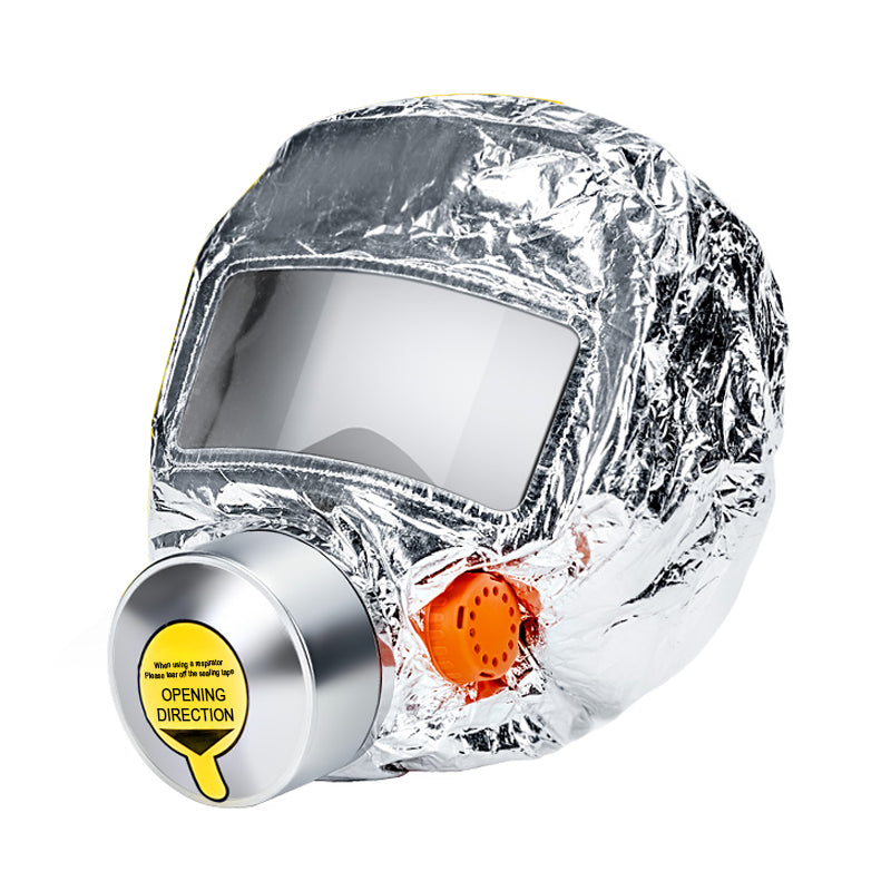 Ougist Safety Canister Smoke Gas Mask For Filter Type fire Self Rescue Respirator