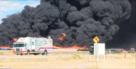 Fire Out at Atkore United Poly Systems Warehouse in Bernalillo County