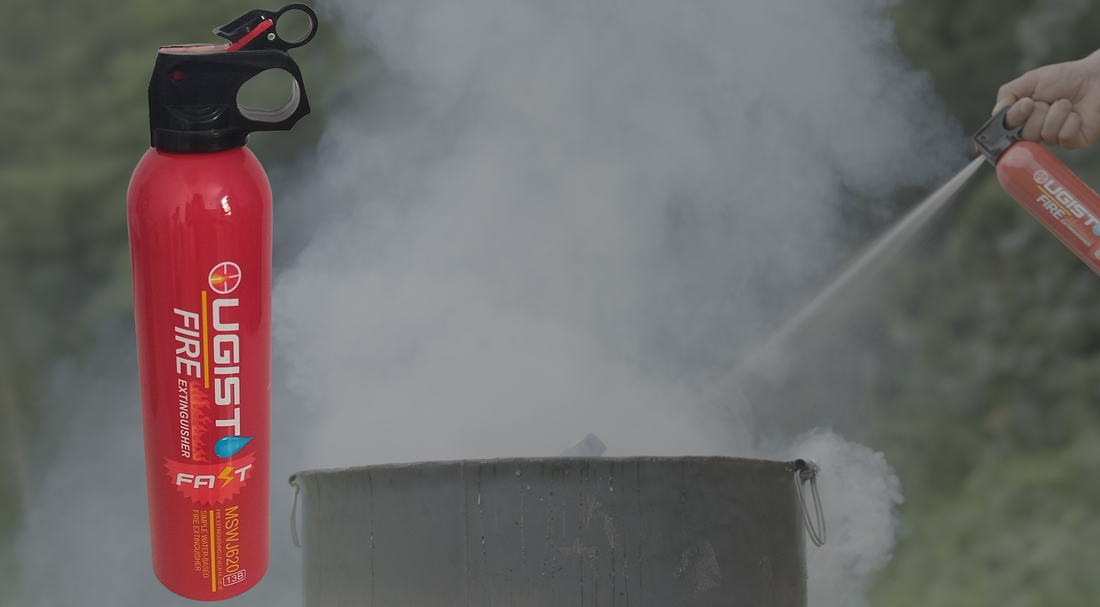 What small fire extinguisher is used for all fires?