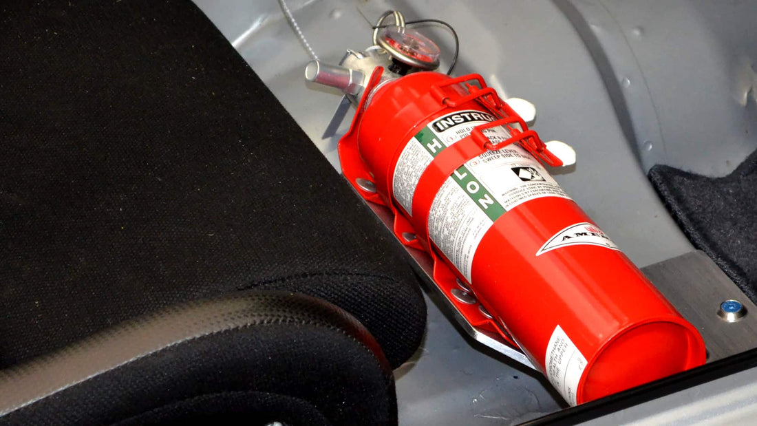  fire extinguisher used in the automotive shop