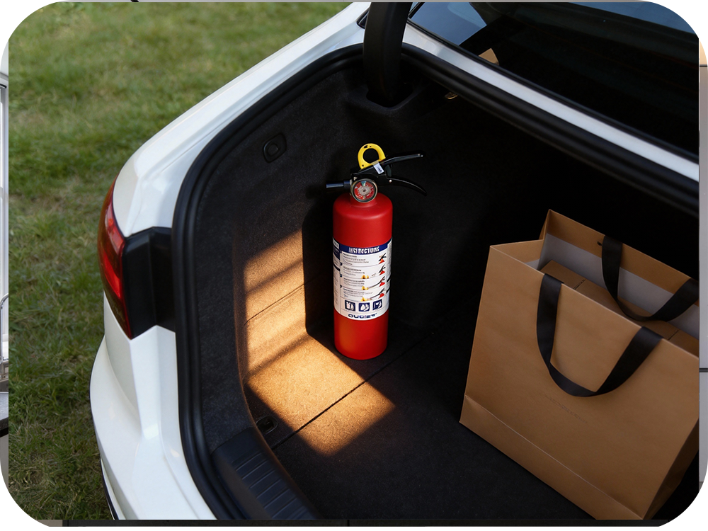 OUGIST fire extinguishers, fire blanket and portable sprays for home and travel