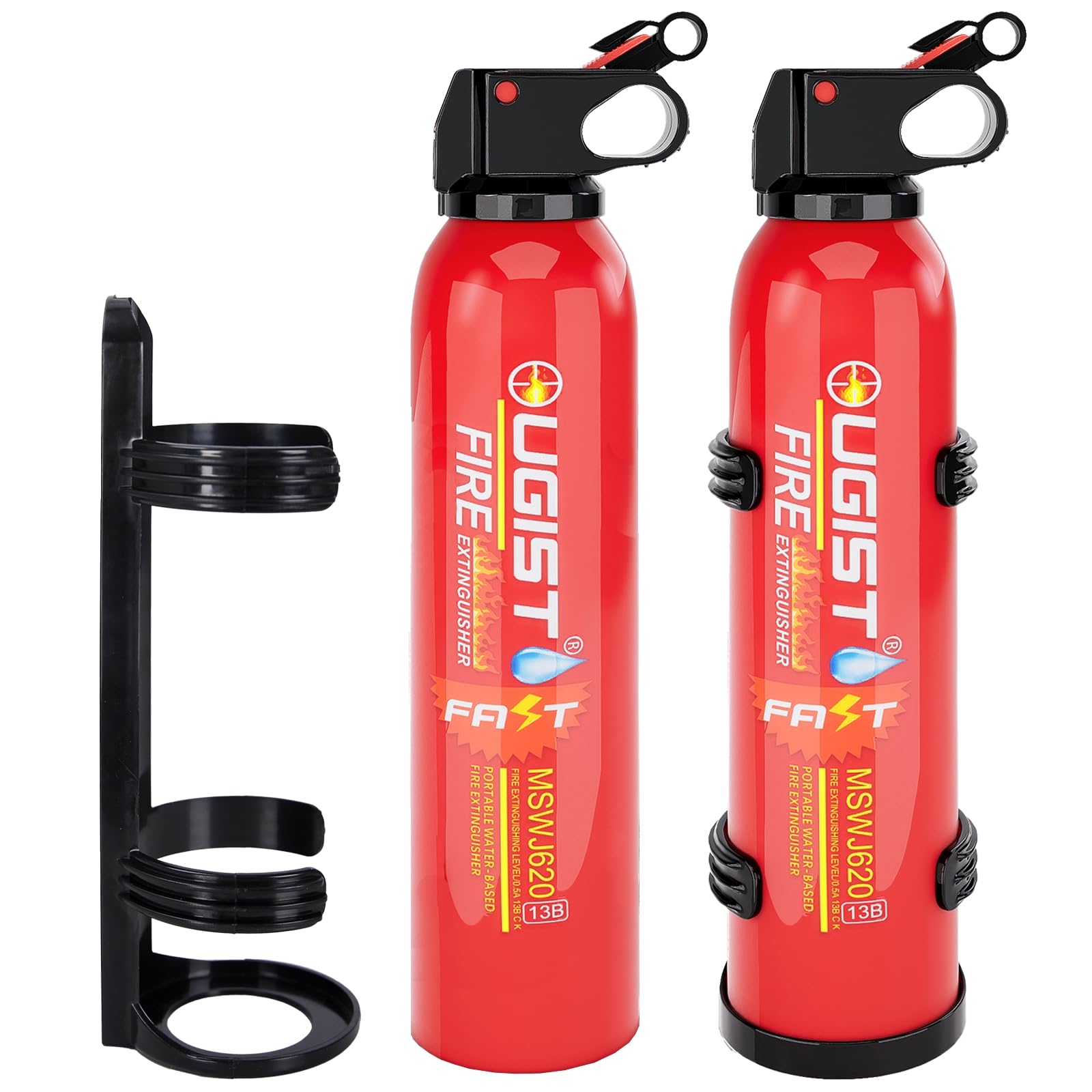 OUGIST Portable Fire Extinguishing Spray for Home and Kitchen – 2 Pack
