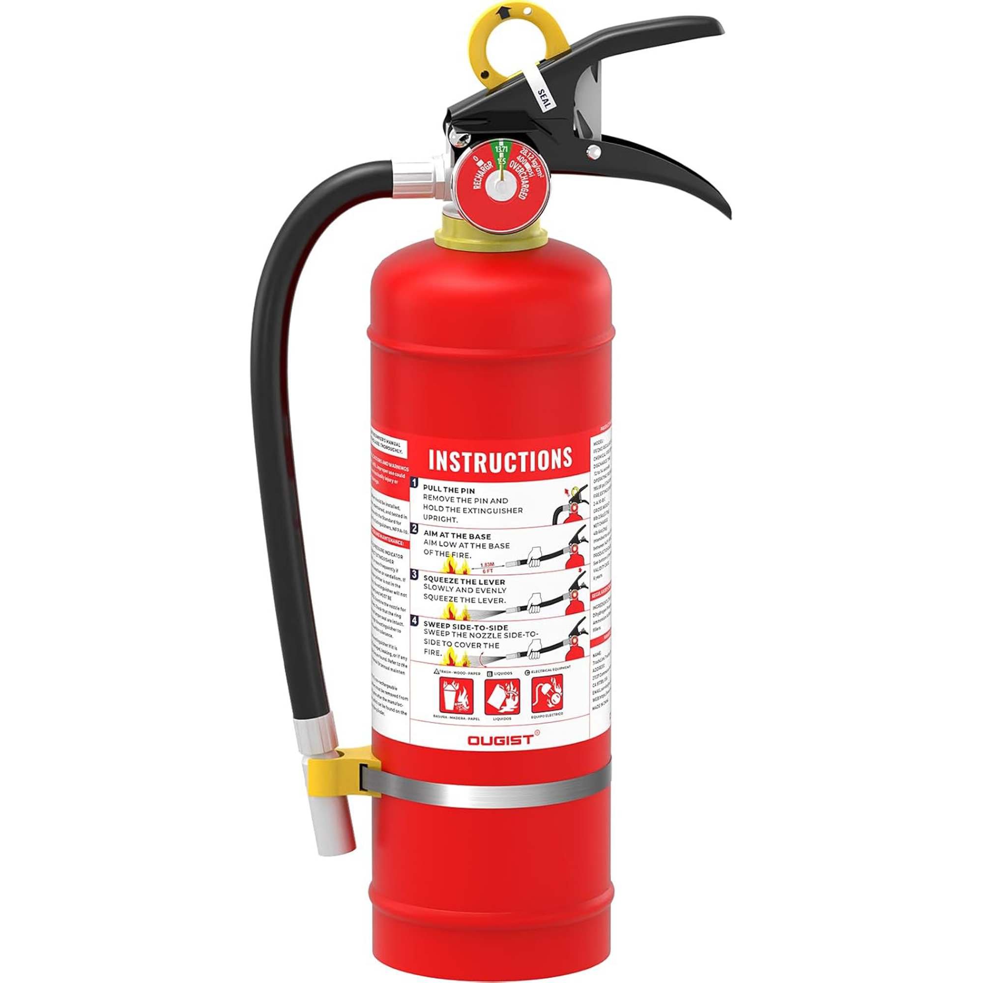 Fire Extinguisher, ABC Dry Powder,5lb