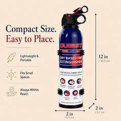 Aerosol extintor compacto de 1.3 lb para el hogar y los viajes — Ver 3