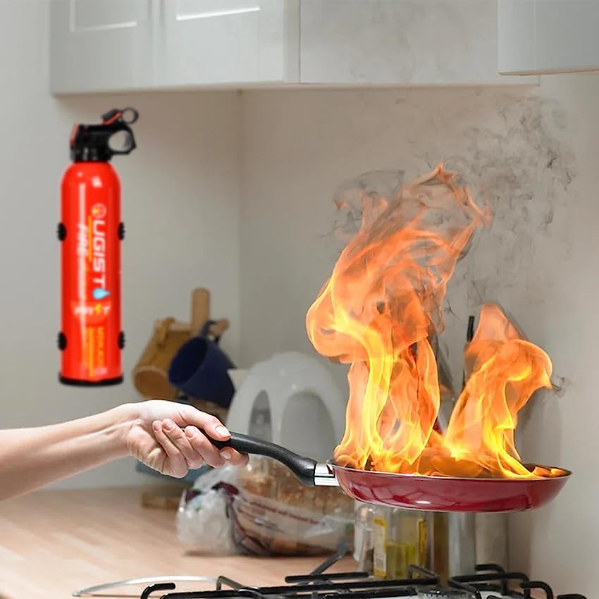 Ougist portable 620ml Water-Based Fire Extinguishers for home/car/camping/kitchen