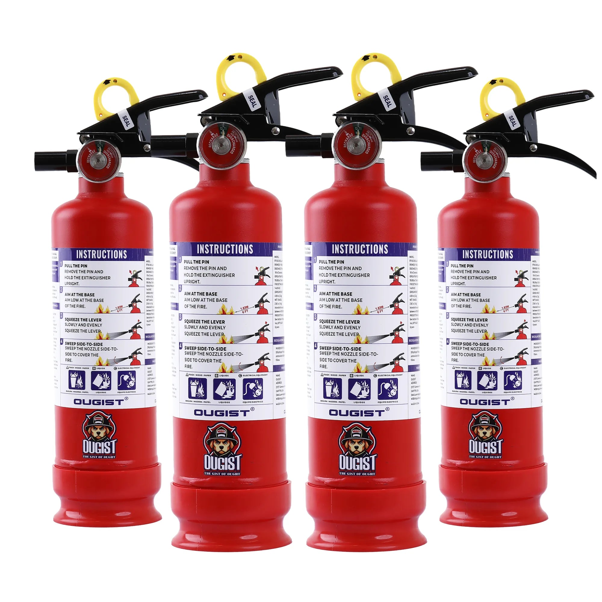 Professional 2.5 lb ABC Fire Extinguisher-5 | OUGIST