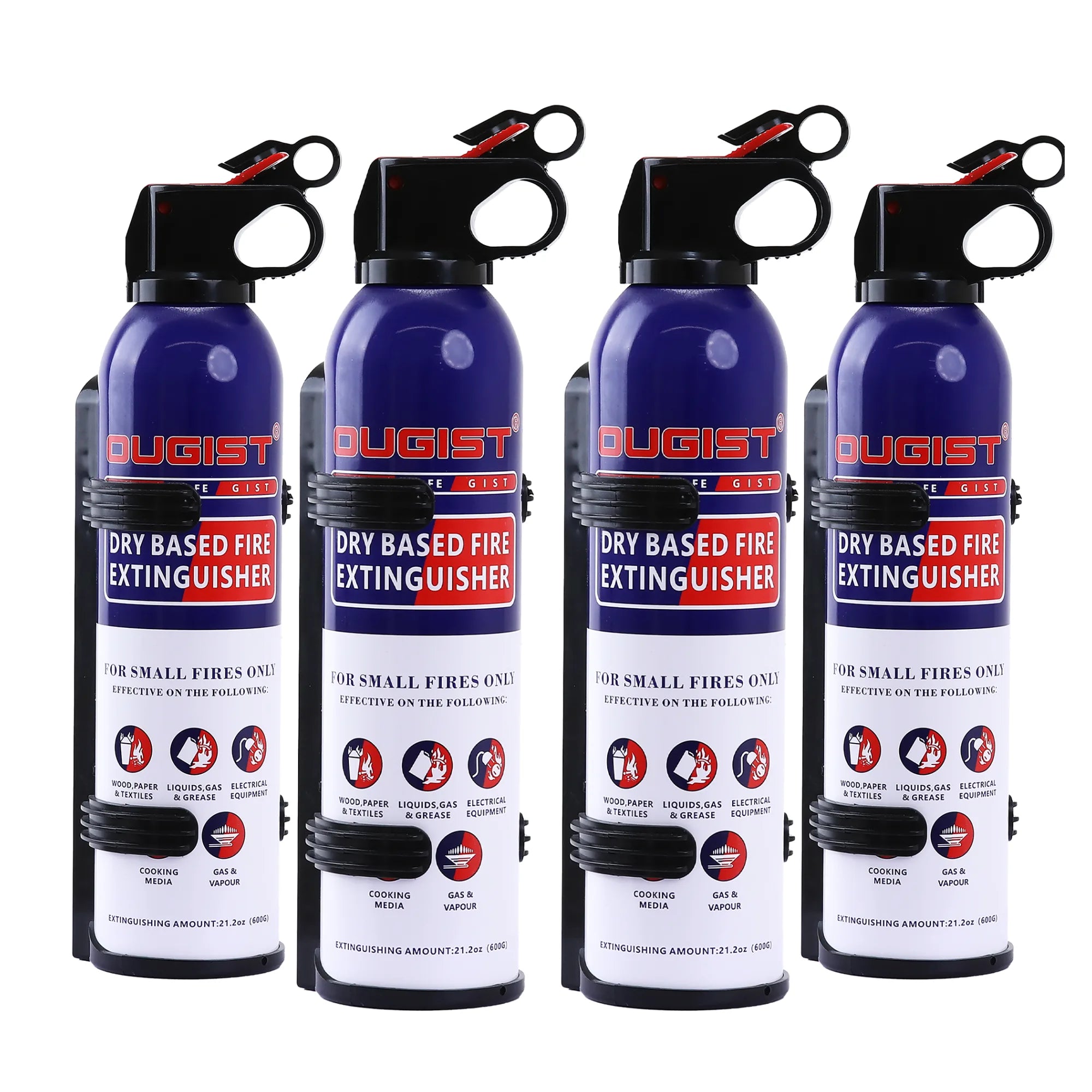 Compact 1.3 lb ABC Dry Chemical Fire Extinguisher-5 | OUGIST