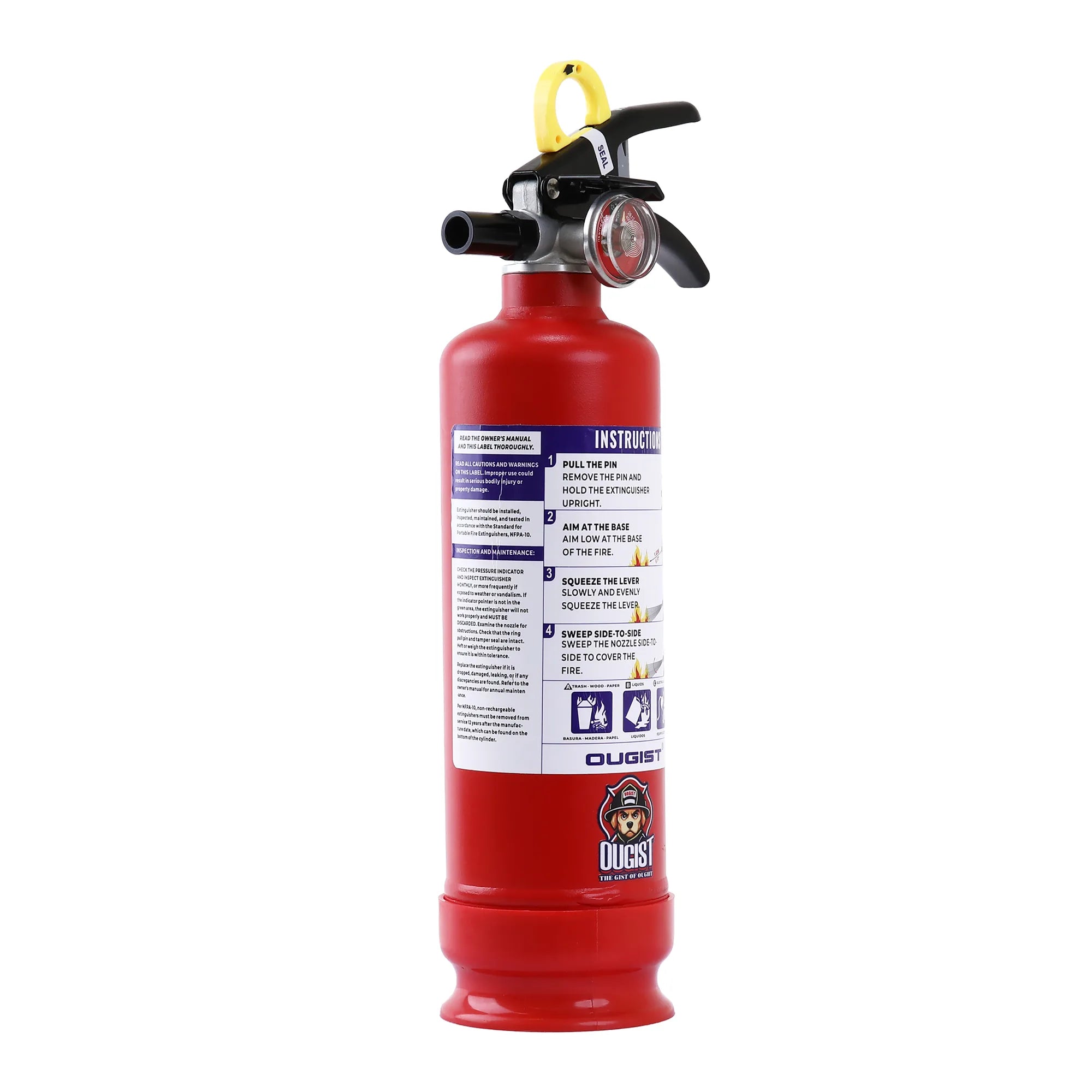 Professional 2.5 lb ABC Fire Extinguisher-2 | OUGIST