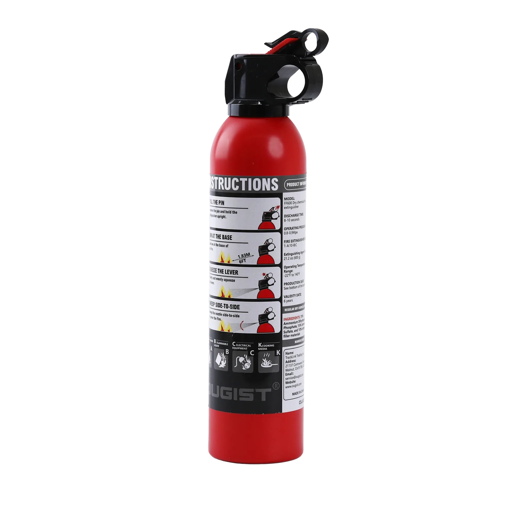 Portable Dry Chemical Fire Extinguishing Spray-2 | OUGIST