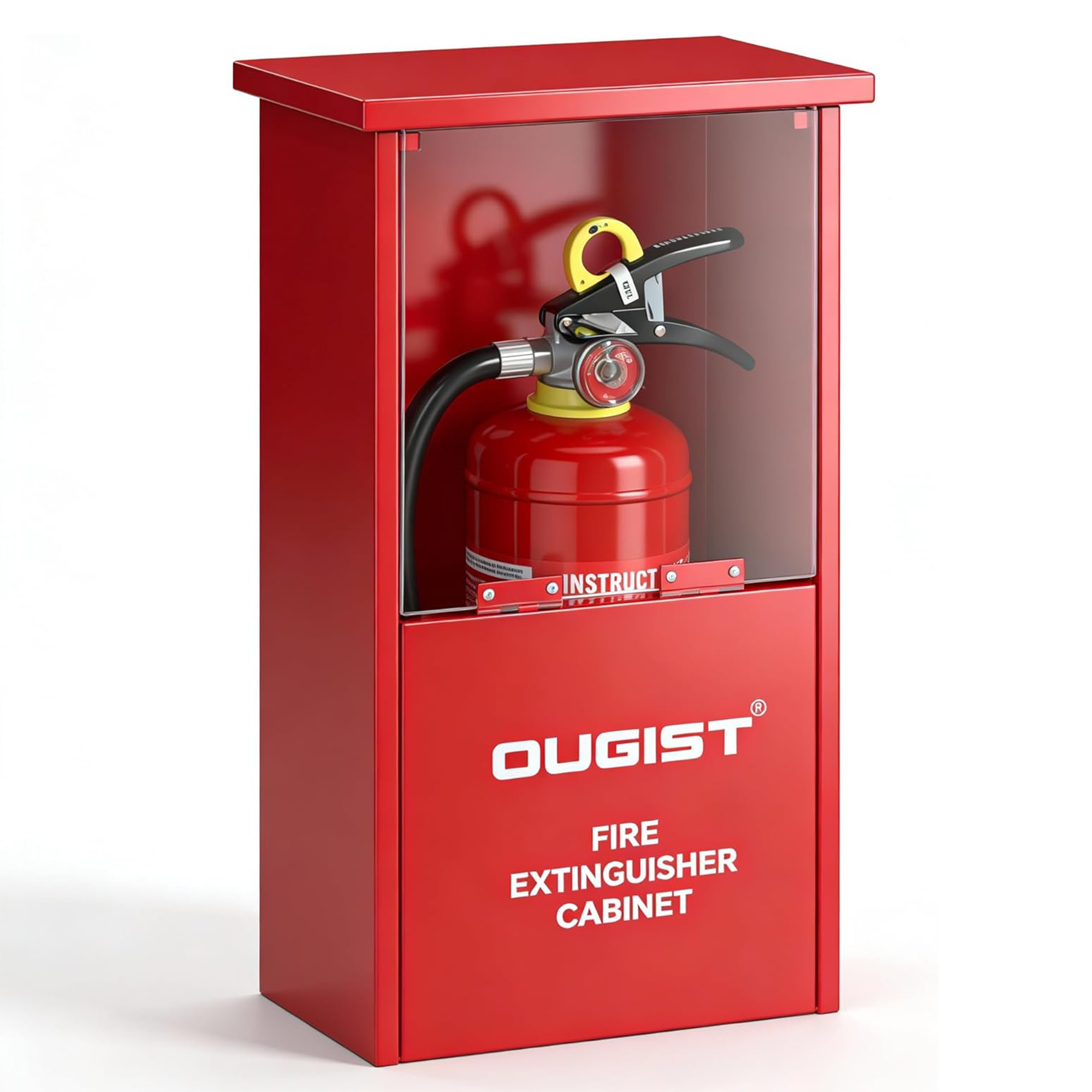 Fire Extinguisher Cabinet for 2-1/2 or 5 lb. Extinguisher