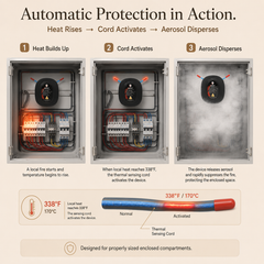 Extintor automático de aerosol OUGIST activado por calor — Ver 4